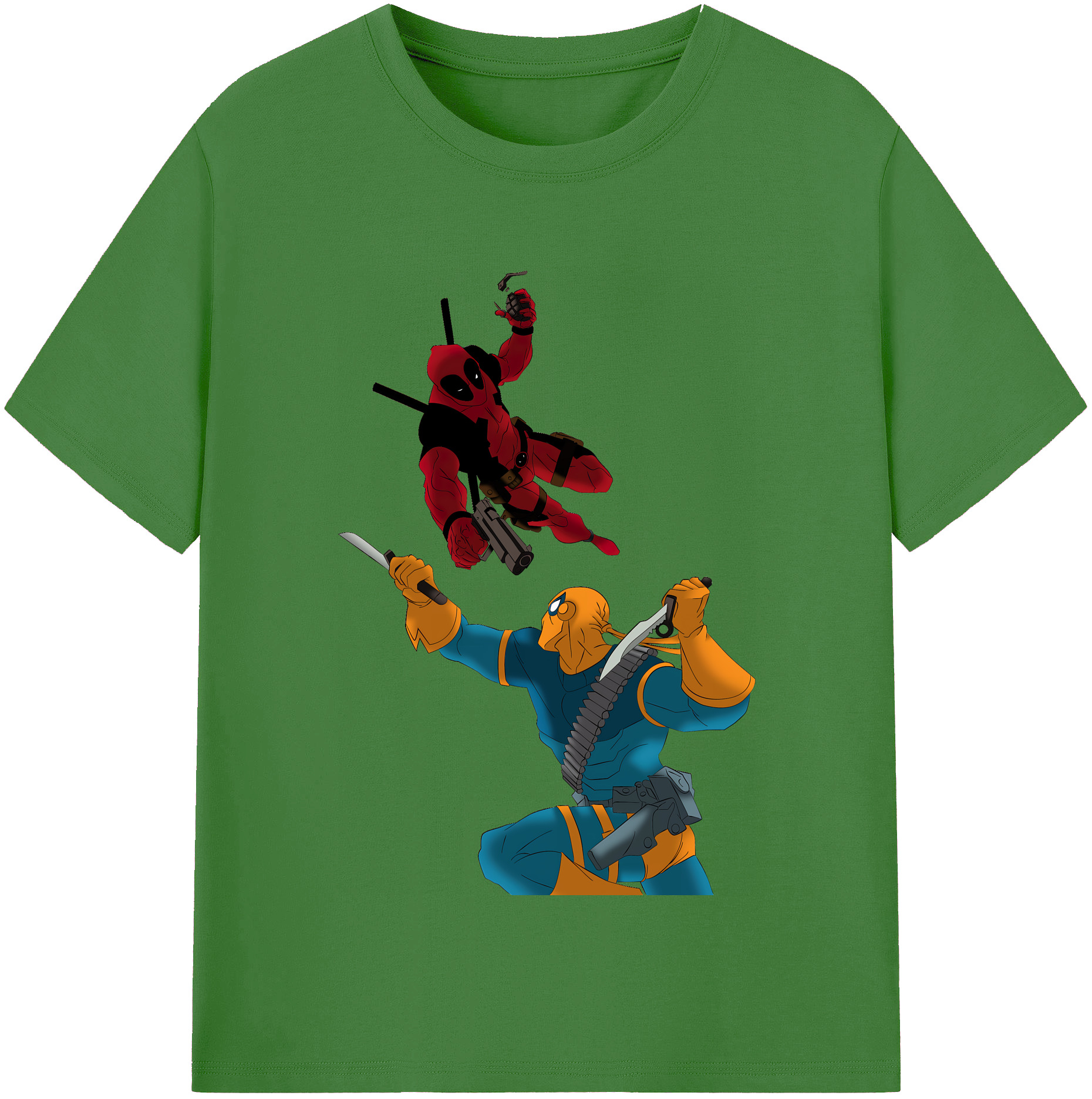 （画像用） Deadpool デッドプール レディースカジュアルプリントTシャツ（綿100％）